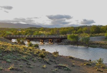 Puente Ruca Nuco, cerca de la junta con el Bío Bío